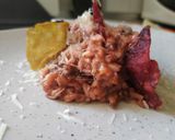 Foto del paso 6 de la receta: Risotto de remolacha con chips, queso Idiazábal y parmesano