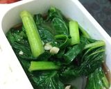 Foto langkah ke 4 dari resep Sawi Hijau Ca Bawang Putih.