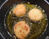 Foto del paso 7 de la receta: Leche frita con salsa de frutas del bosque (sin gluten ni lactosa)