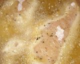 A picture of step 6 of Cheesy Parmesan Chicken (fried).