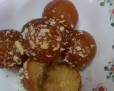 A picture of step 8 of Sweet Potato Gulab Jamun (Sweet Potato Balls in sugar syrup).