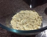 A picture of step 1 of Boondi Firni Kalakand Cake.