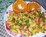 A picture of step 11 of Orange Chicken Macaroni.