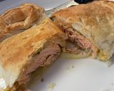 Foto del paso 6 de la receta: Hojaldre de salmón en salsa de mostaza y miel