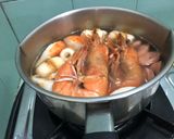 Foto langkah ke 3 dari resep Ramen Udang Pedas.