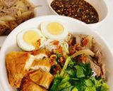 Hình bước làm 2 của món Bún nước tương