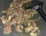 ผัดดอกกุยช่ายใส่ตับหมู วิธีทำสูตร 5 รูป