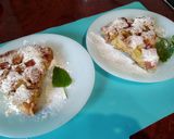 Rebarbarás cobbler recept fázis 5 fotója