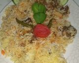 A picture of step 6 of Mazaidar Mutton Teh wali biryani.