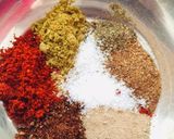 A picture of step 4 of Masala corn fries.
