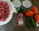 Foto del paso 2 de la receta: Carne de res con granos de elote en salsa de jalapeños