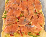 Foto del paso 1 de la receta: Coca de Salmón