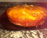 Foto del paso 6 de la receta: Torta invertida de duraznos en almíbar