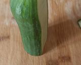 Une image de l'étape 1 de 🌱 Concombre farcie au fromage frais.