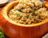 Foto del paso 1 de la receta Calabaza rellena de arroz al horno