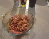A picture of step 1 of Tang Culi Ji (Chinnese Sweet Sour Pork).
