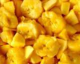 Une image de l'étape 2 de Crumble pommes bananes chocolat.