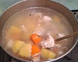 Foto langkah ke 4 dari resep Sup Makaroni.