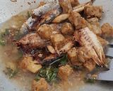 Foto langkah ke 5 dari resep Ikan Gerih/Cue+Tempe Masak Cabe hijau Kemangi.