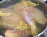 A picture of step 4 of Flat brined roast chicken with lemon and herbs.