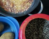A picture of step 1 of Quinoa power.
