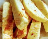 A picture of step 6 of Peppered Fried Yam.