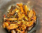 Foto del paso 1 de la receta: Arroz meloso de calamarchines, sepia y gamba roja