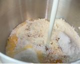 A picture of step 1 of Coconut Sesame Seeds Dinner Rolls.