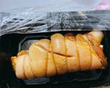 Hình bước làm 1 của món Chân giò rút xương rim
