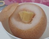 Foto langkah ke 4 dari resep Pir Kukus Jahe (Obat Herbal Batuk).