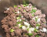 A picture of step 2 of Montreal Steak Style Burrito.