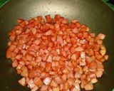 A picture of step 1 of Sausages in Creamy Chipotle Sauce.