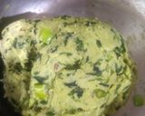 A picture of step 1 of Methi & Spinach bites.