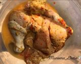 A picture of step 2 of Korean style fried chicken.