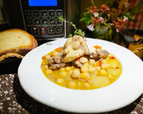Foto del paso 7 de la receta: Estofado de Garbanzos con Alitas de Pollo a la Sidra en Olla Programable