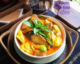 Foto langkah ke 7 dari resep Ikan Pindang Cue,Tahu,Tempe,Kuah Santan.