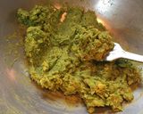 A picture of step 2 of Green Peas Kachori.