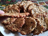 Galletitas crujientes de avena y coco con chips de chocolate 🤗