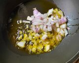 A picture of step 3 of Chana Masala.