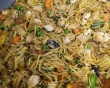 Ázsiai jellegű, csirkés, pirított sárgalencse tészta 🍜 recept fázis 5 fotója