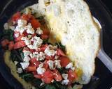 Spinach Tomato & Feta Omelette recipe step 8 photo