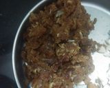 A picture of step 1 of Dates barfi.