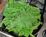 A picture of step 7 of Oyster Sauce Greens.