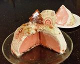 A picture of step 15 of Cranberry Mousse Dome.