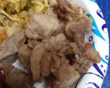A picture of step 8 of Yellow Rice and Lentils with Chicken.