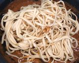 Gambar langkah 5 resipi Gochujang Creamy Pasta.