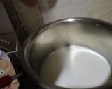 A picture of step 1 of Gulkand tea.