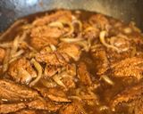 A picture of step 10 of Bistek Filipino Beef Steak.