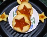 পিনাট বাটার অ্যাপল স্যান্ডউইচ (Pea nut butter apple sandwich recipe in Bengali) রেসিপি ধাপ - 5 ছবি