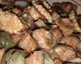 Foto langkah ke 3 dari resep 143.Oseng Terong Sambal Terasi.
